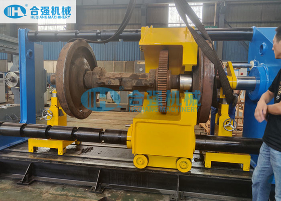 150 Ton Wheelset Press With Single Cylinder Oiling Dismounting