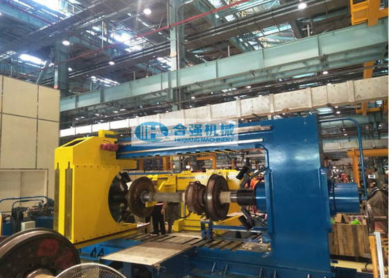 3000kN Railway Depots Horizontal Wheel Press 31.5MPa