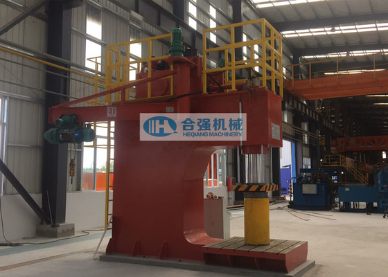200 Ton C Frame Hydraulic Press Machine Single Column With 2 Jib Cranes