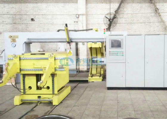 315 Ton Metro Wheelset Press With 180° Rotary Support Trolley