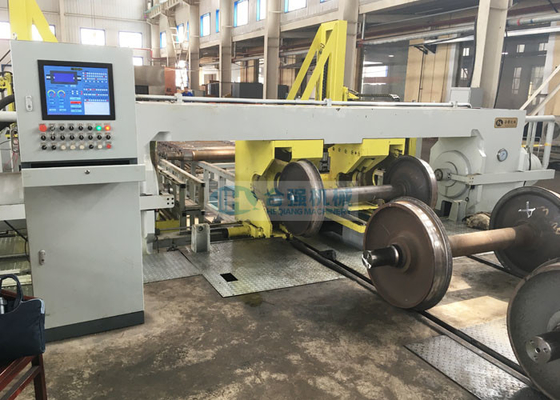 Freight Car Wheelset Press Disassembly Cell Wheel Demount Line