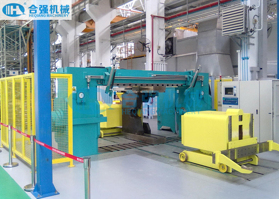 3500kN CNC Horizontal Wheel Press For Railway Locomotive Wheel Assembly And Disassembly